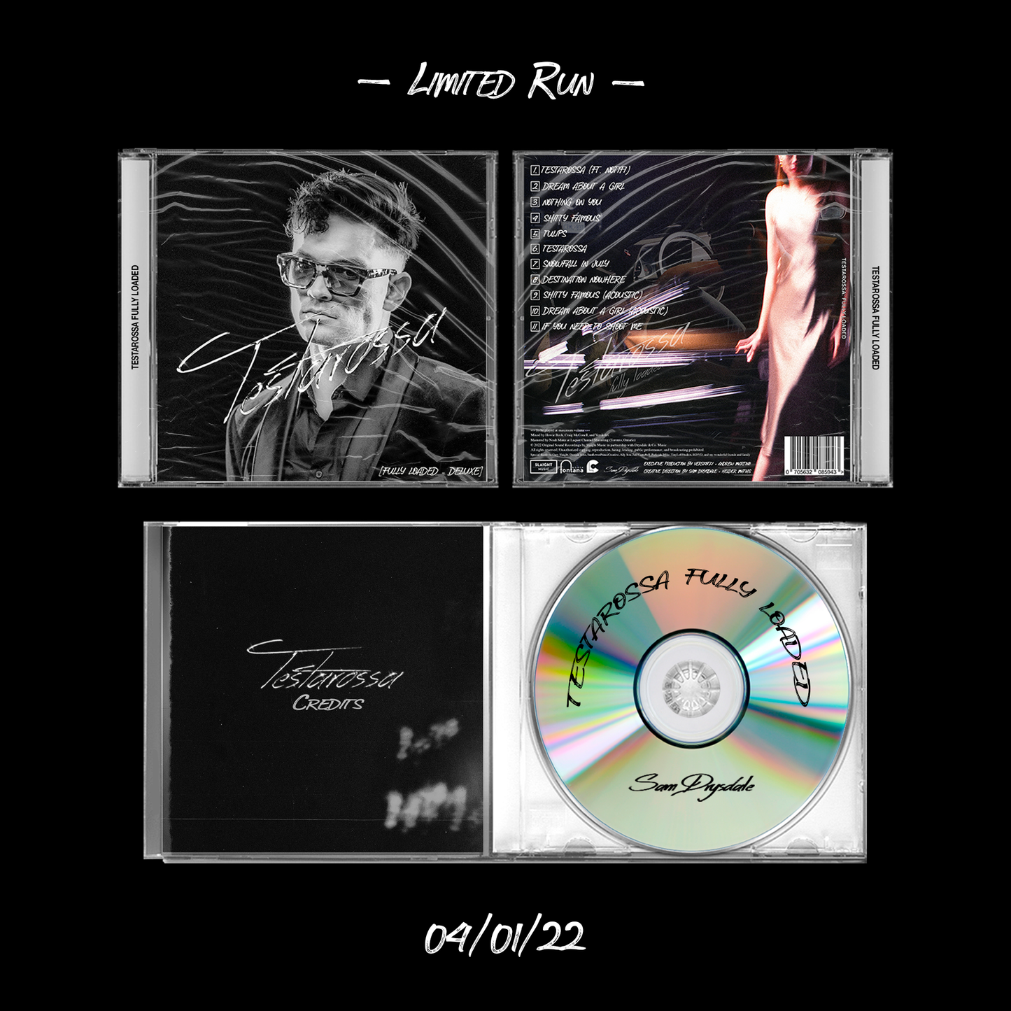 Testarossa: Fully Loaded CD (Signed)