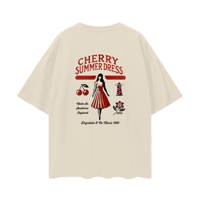 "Cherry Summer Dress" - Tee Shirt